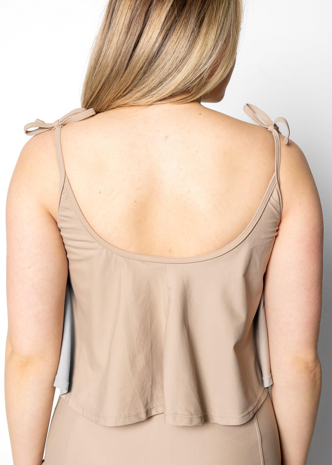 Swing Top | Taupe - Kortni Jeane