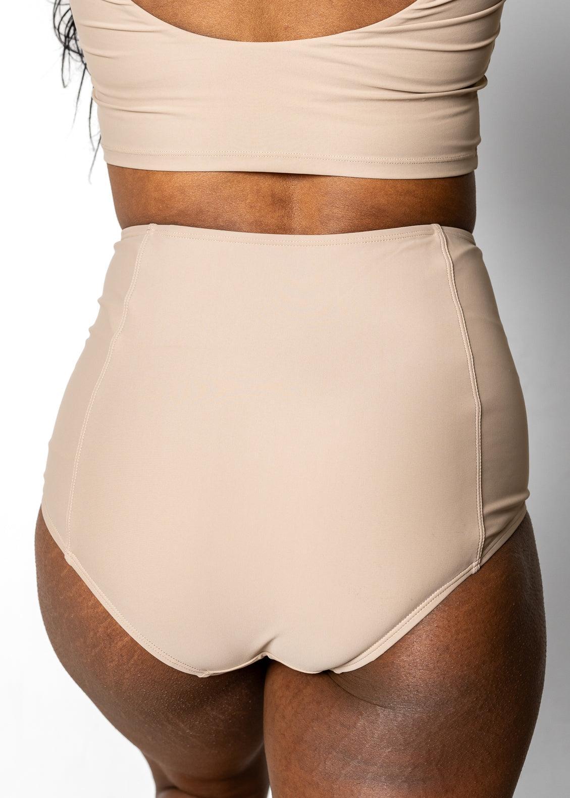 High-Waisted Bottoms | Taupe - Kortni Jeane