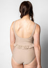 Skirted One-Piece | Taupe - Kortni Jeane