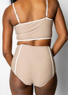 Lined Up Bottoms | Taupe - Kortni Jeane