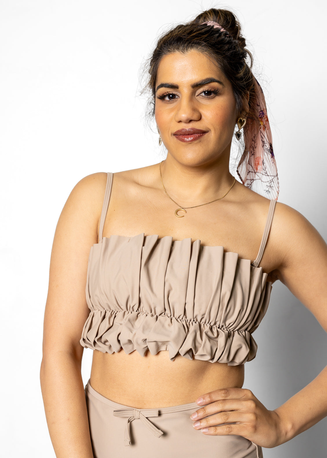 Oversized Ruffle Top