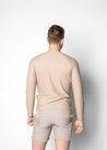 Men's Rashguard Top | Taupe - Kortni Jeane