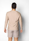 Men's Rashguard Top | Taupe - Kortni Jeane