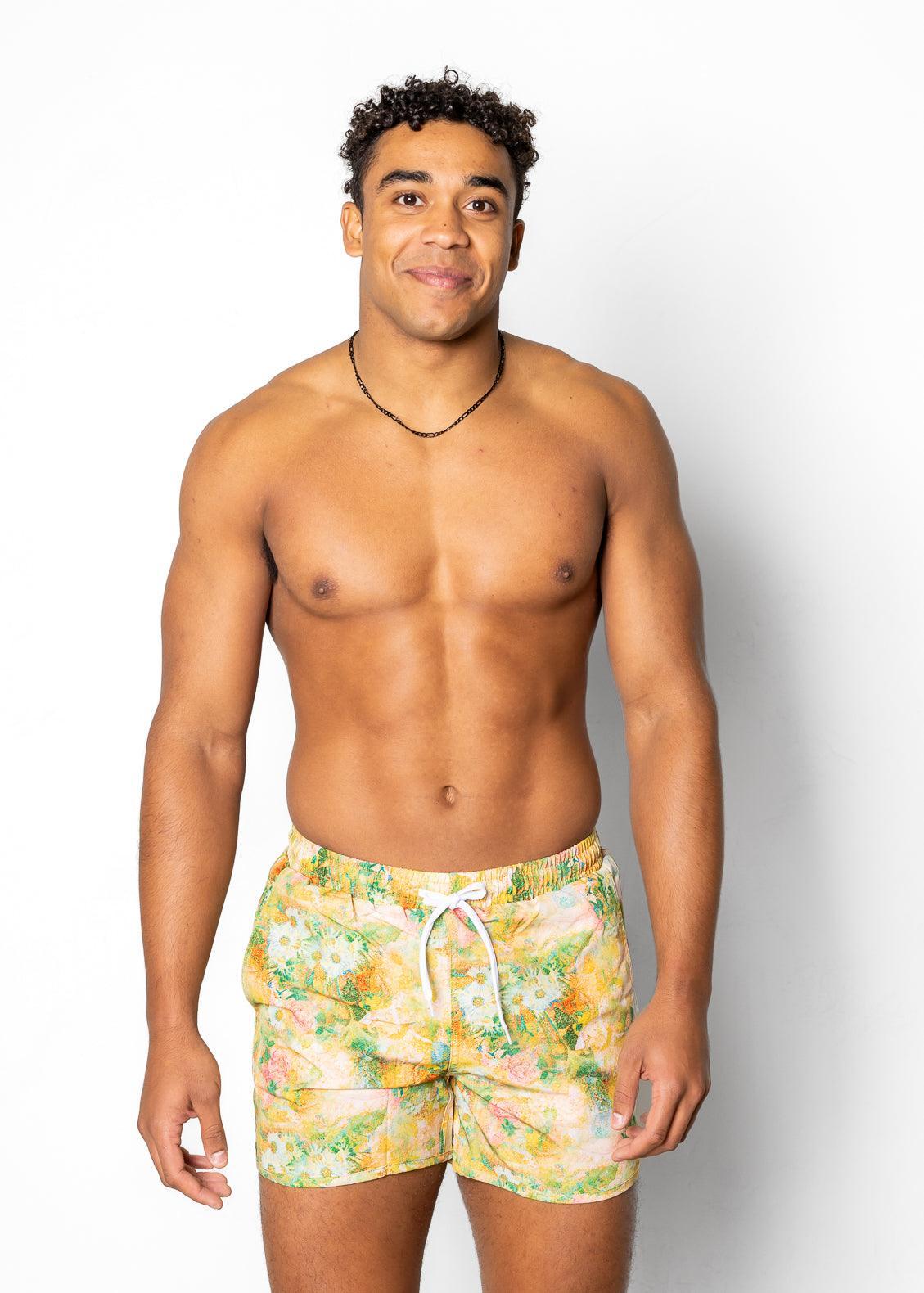 Men's Retro Shorties 2.0 | Wonderland Floral - Kortni Jeane