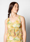 V-Neck Top | Wonderland Floral - Kortni Jeane