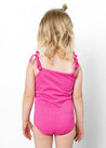 Mini Simply One-Piece | Ribbed Azalea Pink - Kortni Jeane