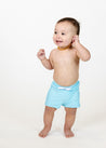 Baby Boy Swimsuit - Shorts - Arctic Blue