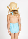 Mini Romper One-Piece | Arctic Blue - Kortni Jeane