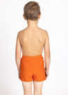 Mini Euro Shorts | Waffled Rust - Kortni Jeane