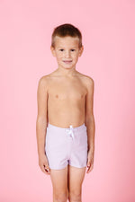 Boys Swimsuit - Shorts  - Cotton Purple