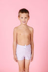 Boys Swimsuit - Shorts  - Cotton Purple