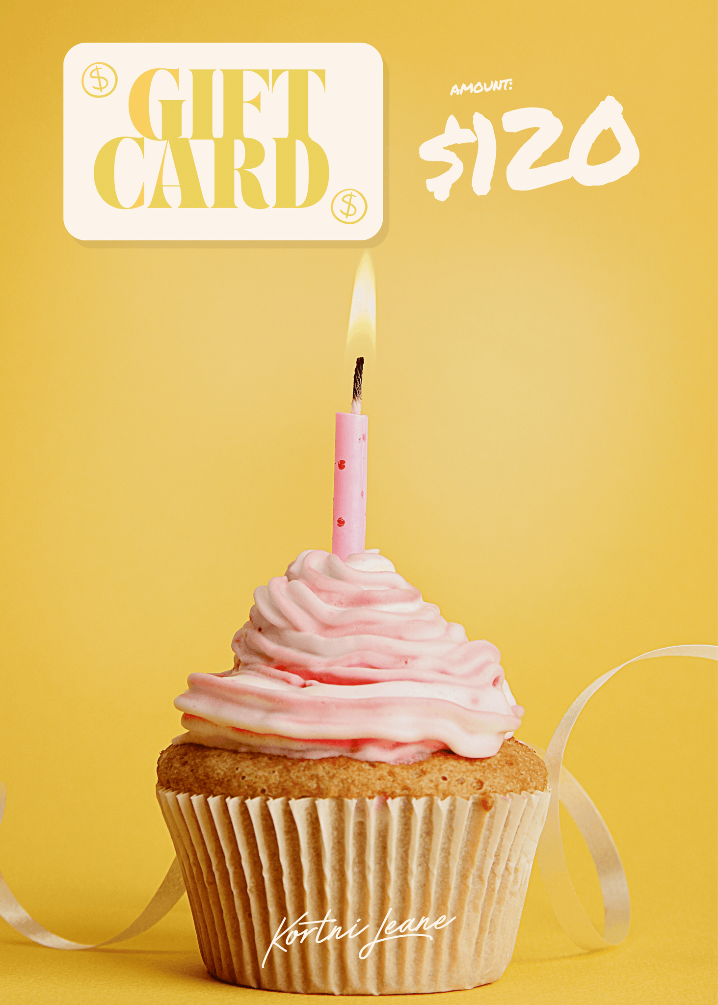 Happy Birthday Gift Card - Kortni Jeane