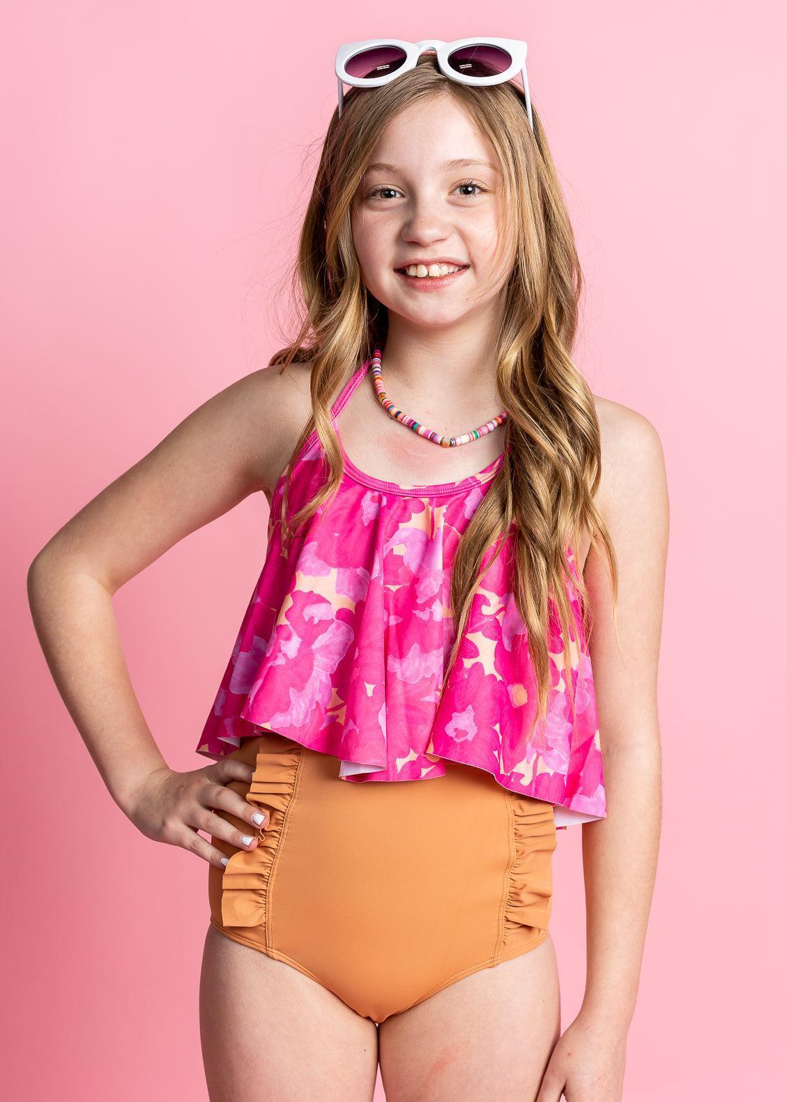 Clay Youth Down in Front Ruffle Bottoms - Main Image