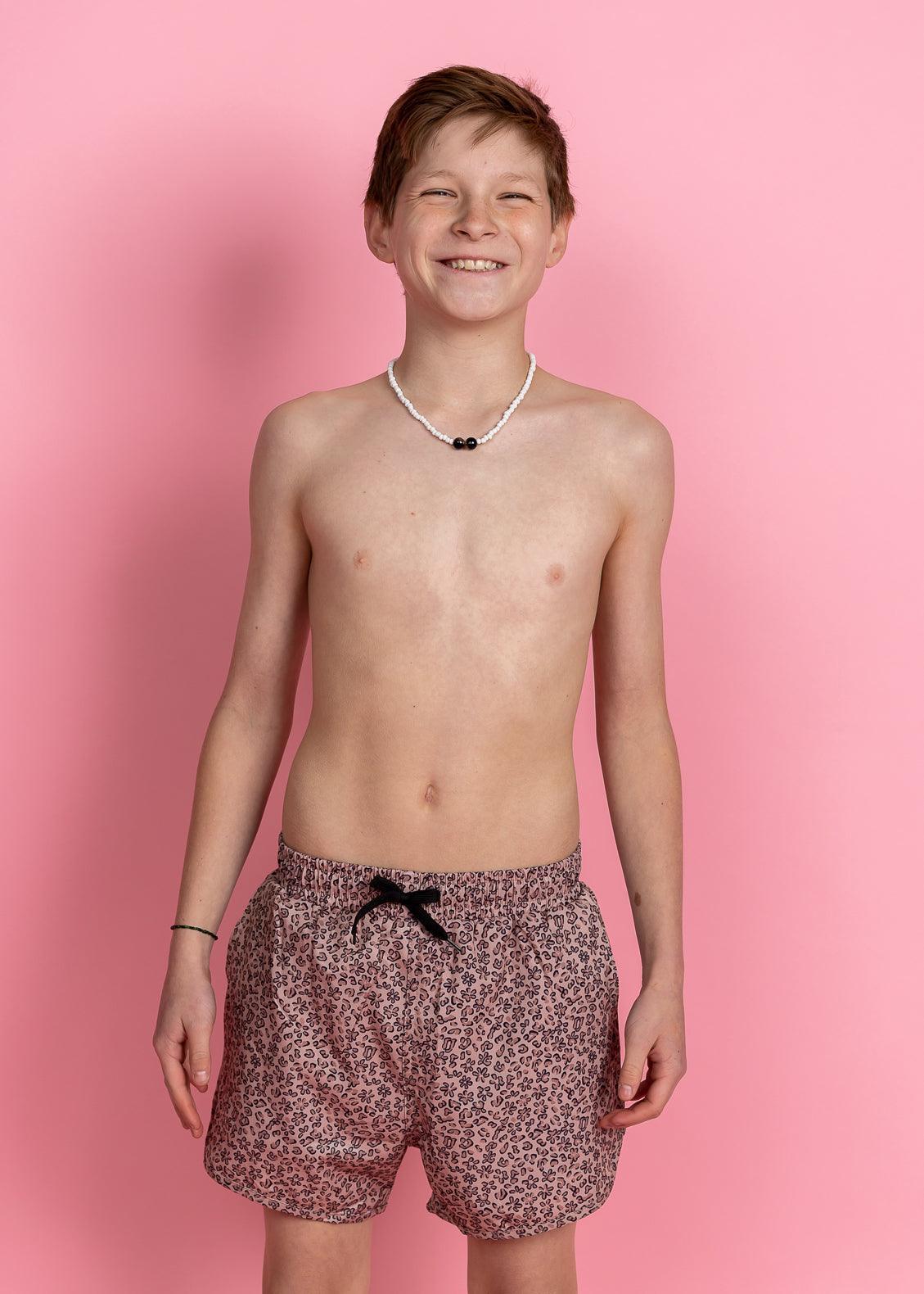 Teen Boy Swimsuit - Shorts - Jaguar