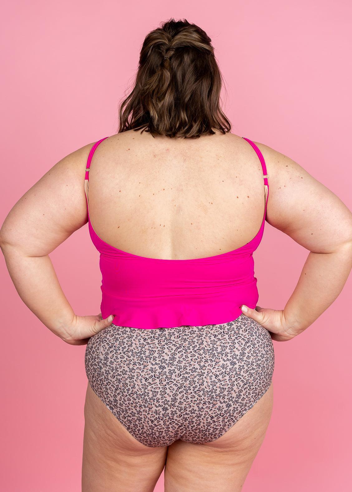 High-Waisted Swimsuit Bottom - Jaguar