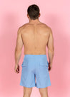 Mens Swimsuit - Trunks - Blue Skies