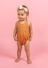 Baby Girl One-Piece Swimsuit - Clay