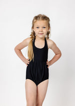 Girls One-Piece Swimsuit - Black