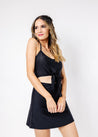 High-Waisted Swimsuit Bottom - Black