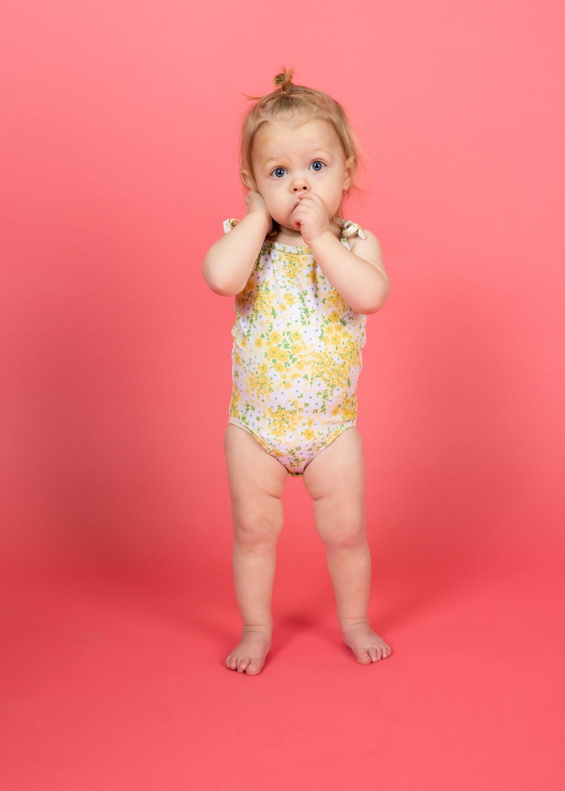 Baby Simply One-Piece | Yellow Meadow - Kortni Jeane