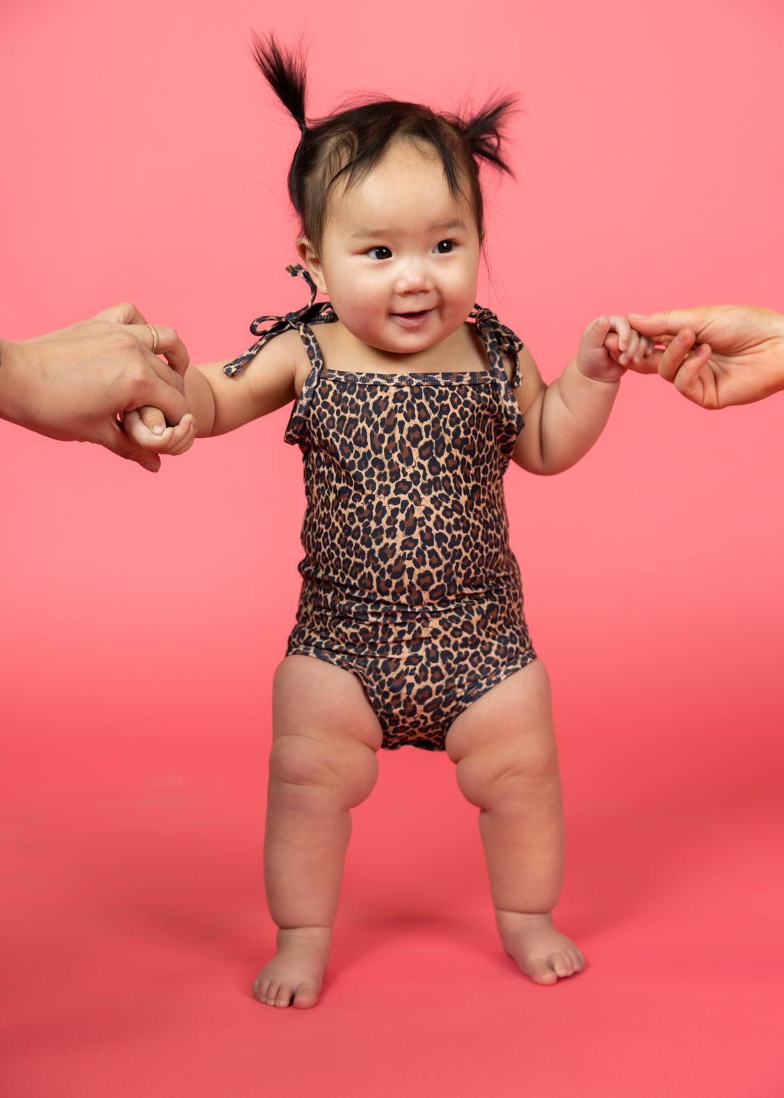 Baby Simply One-Piece | Leopard - Kortni Jeane