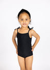 Girls One-Piece Swimsuit - Black