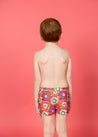 Boys Swimsuit - Shorts  - Psychedelic Flower