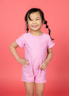 Girl/Boy Swimsuit Rashguard One-Piece - Ultimate Pink