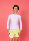 Youth Retro Shorties | Yellow Meadow - Kortni Jeane