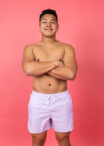 Men's Retro Shorties | Bright Lilac - Kortni Jeane