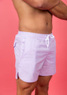 Men's Retro Shorties | Bright Lilac - Kortni Jeane