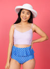 V'D Crop Top | Bright Lilac - Kortni Jeane