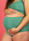 Maternity Bottoms | Waffled Green - Kortni Jeane
