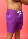 Men's Swim Trunks | Purple - Kortni Jeane