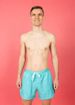 Mens Swimsuit - Shorts - Aquamarine