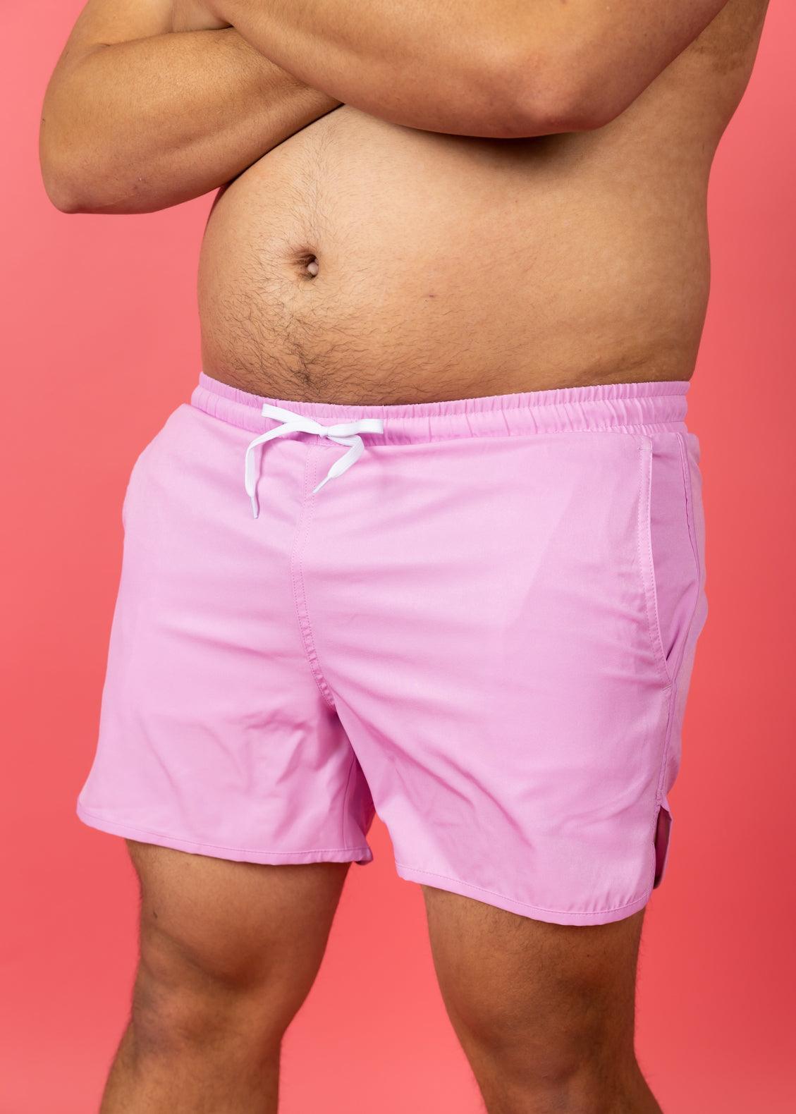 Mens Swimsuit - Shorts - Ultimate Pink