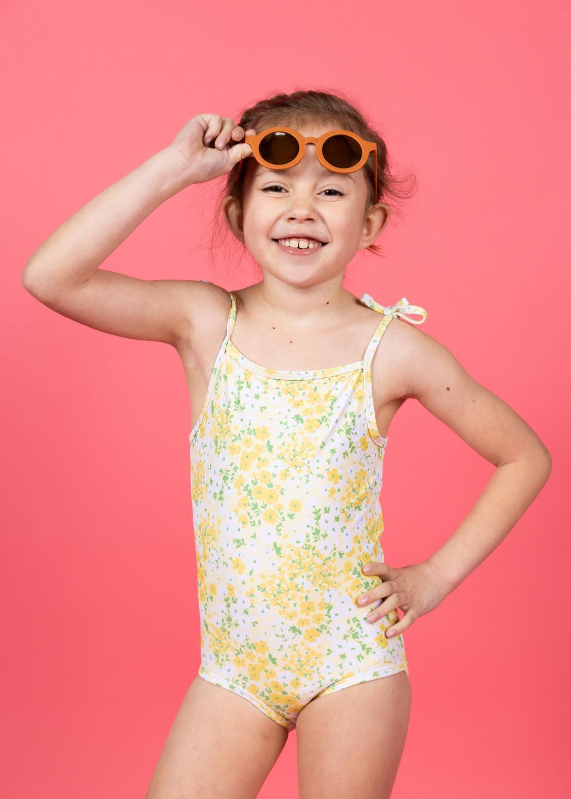 Mini Simply One-Piece | Yellow Meadow - Kortni Jeane