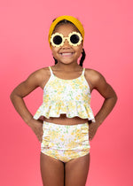 Mini Down in Front Ruffle Bottoms | Yellow Meadow - Kortni Jeane