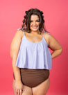 Swing Top | Spotted Grey - Kortni Jeane