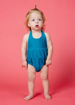 Baby Girl One-Piece Swimsuit - Tide Pool Blue
