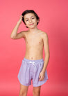 Youth Retro Shorties | Spotted Grey - Kortni Jeane