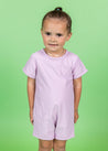 Girl/Boy Swimsuit Shorties Rashguard One-Piece - Just Lilac