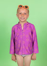Girl/Boy Swimsuit Rashguard Top - Suns