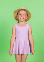 Girls One-Piece Swimsuit - Just Lilac