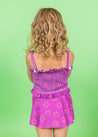 Girls High-Waisted Swimsuit Bottoms - Skirt - Suns