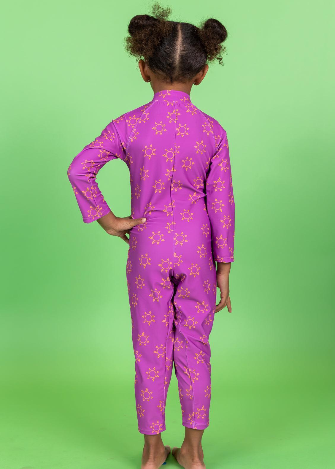 Girl/Boy Swimsuit Rashguard One-Piece - Suns