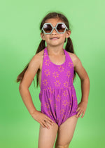 Girls One-Piece Swimsuit - Suns