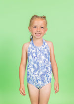 Girls One-Piece Swimsuit - In The Tropics