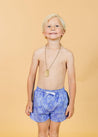 Boys Swimsuit - Shorts - Elegant Floral