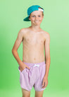 Teen Boy Swimsuit - Shorts - Just Lilac